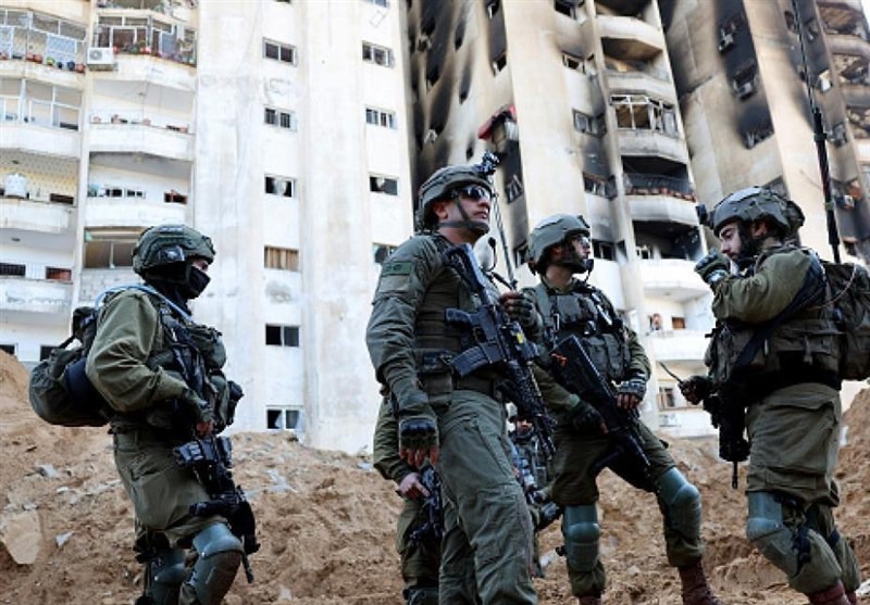 تصویربرداری نظامیان صهیونیست از جنایات خود در غزه