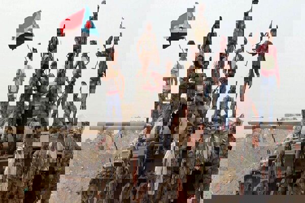 فراخوان مزدوران امارات در یمن برای تجمع نزدیک مرزهای عربستان