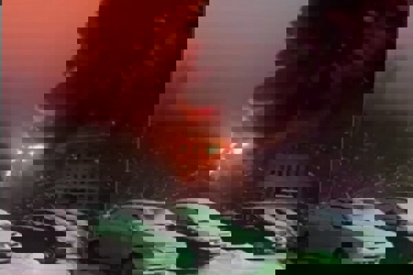 حمله پهپادی به انبار نفت «کامباین تمپ» روسیه+ فیلم