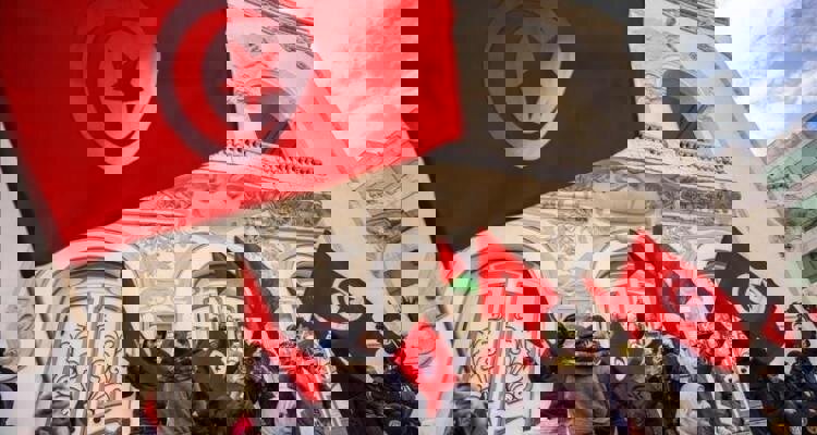 برگزاری تجمع بزرگداشت شهید ابو عبیده در تونس