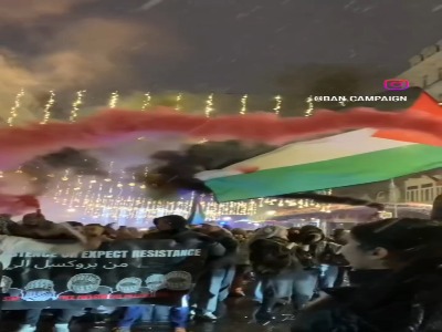 تصاویری از راهپیمایی در بروکسل در حمایت از مردم غزه