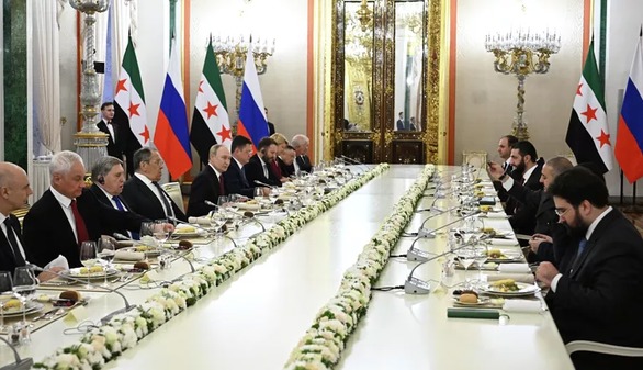 جولانی در مسکو با پوتین دیدار میکند