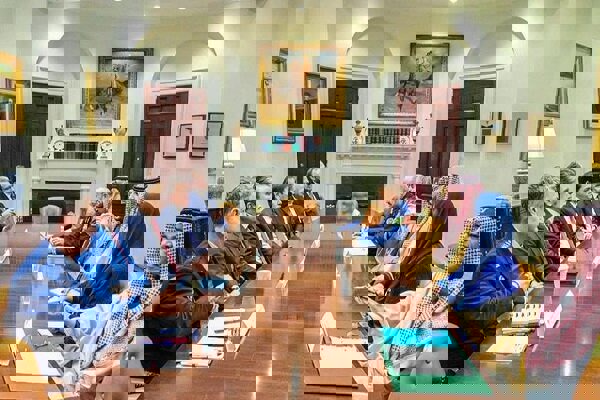 رایزنی بن سلمان با مقامات ارشد آمریکایی