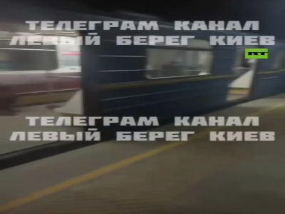 خاموشی گسترده در متروی کی‌یف