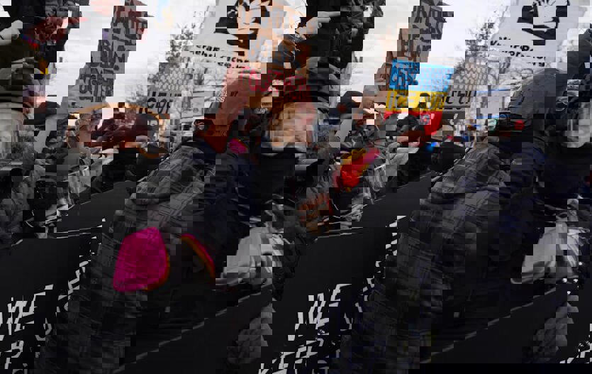 درگیری معترضان با پلیس آمریکا در مینیاپولیس؛ بازداشت ۴۲ نفر+ فیلم