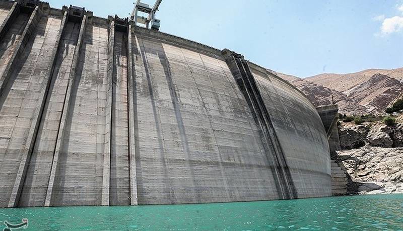خروج سد کرج از زمره سدهای با حجم مرده