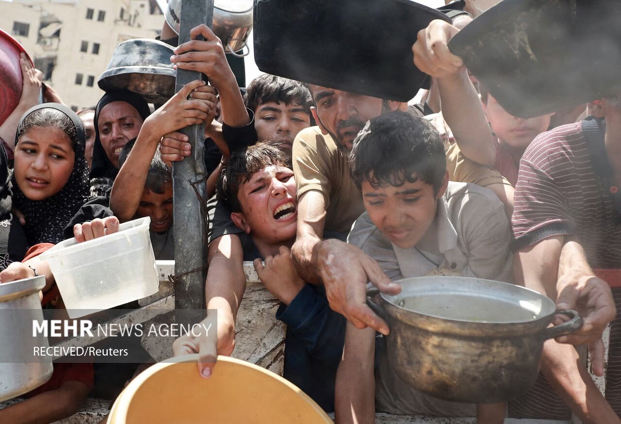 ۴۲ درصد حوادث مرتبط با گرسنگی در جهان در غزه روی می دهد