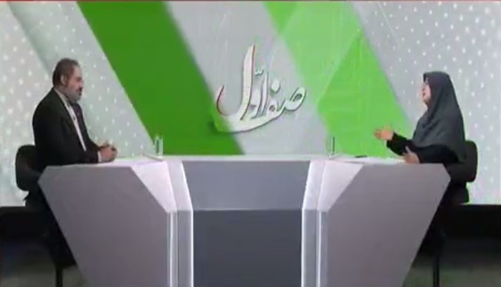 بحث چالشی مجری صداوسیما و سخنگوی دولت درباره تشکیل ستاد فضای مجازی و موضوع اینترنت
