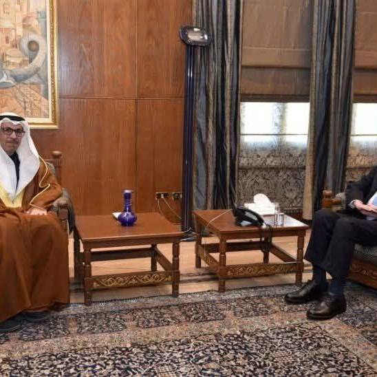 دیدار فرستاده سعودی با رئیس پارلمان لبنان