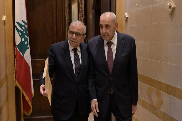 تاکید نخست‌وزیر و رئیس پارلمان لبنان بر حفظ وحدت ملی