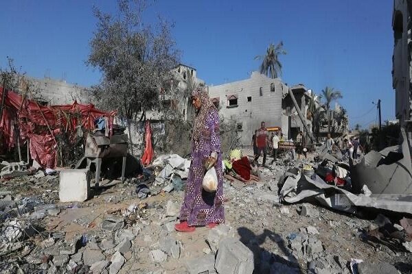 شهادت یک فلسطینی در حمله رژیم صهیونیستی به چادر آوارگان در خان‌ یونس