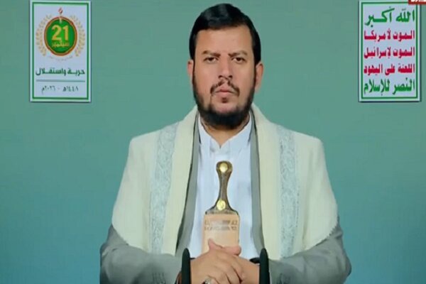 آغاز سخنرانی رهبر انصارالله یمن به مناسبت سالروز انقلاب ۲۱ سپتامبر
