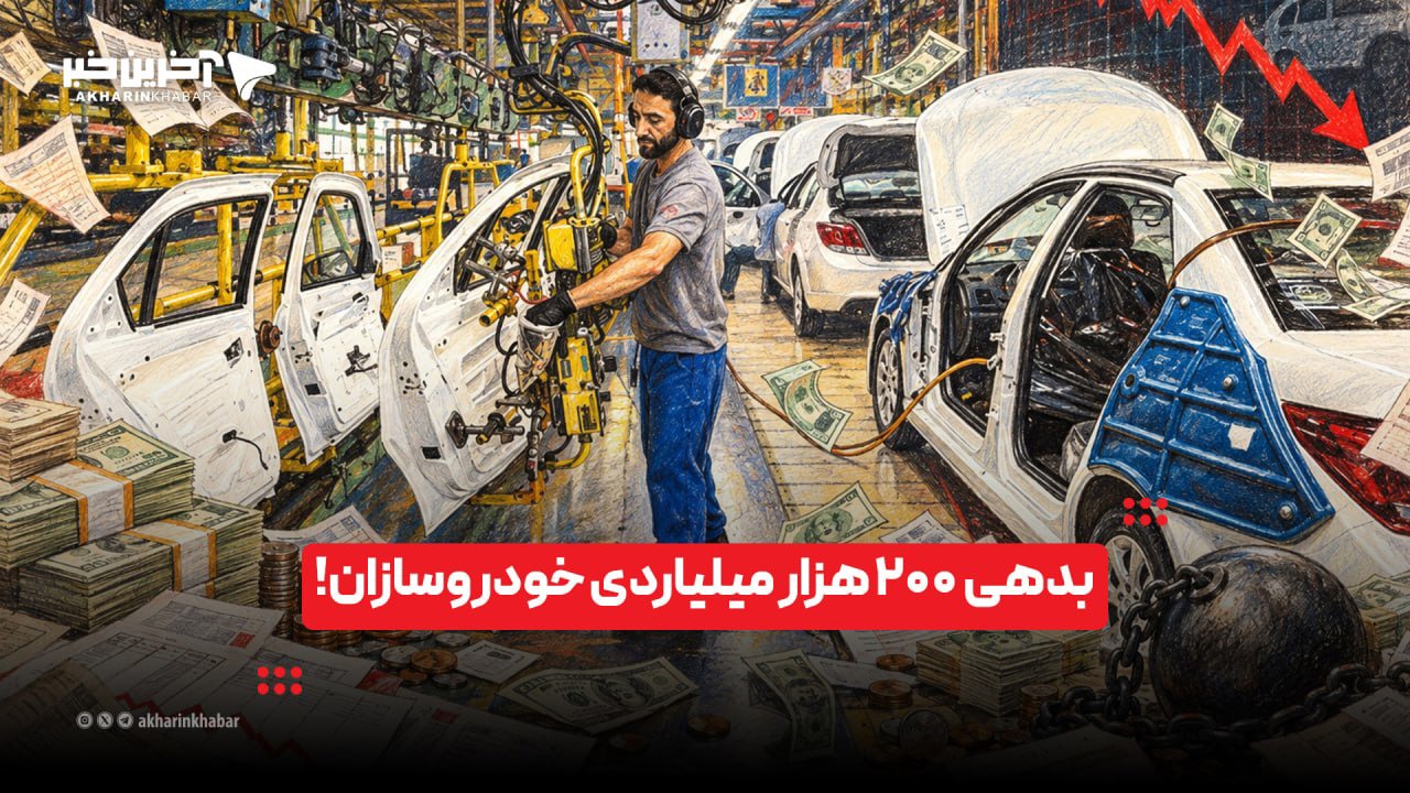 بدهی ۲۰۰ هزار میلیاردی خودروسازان!