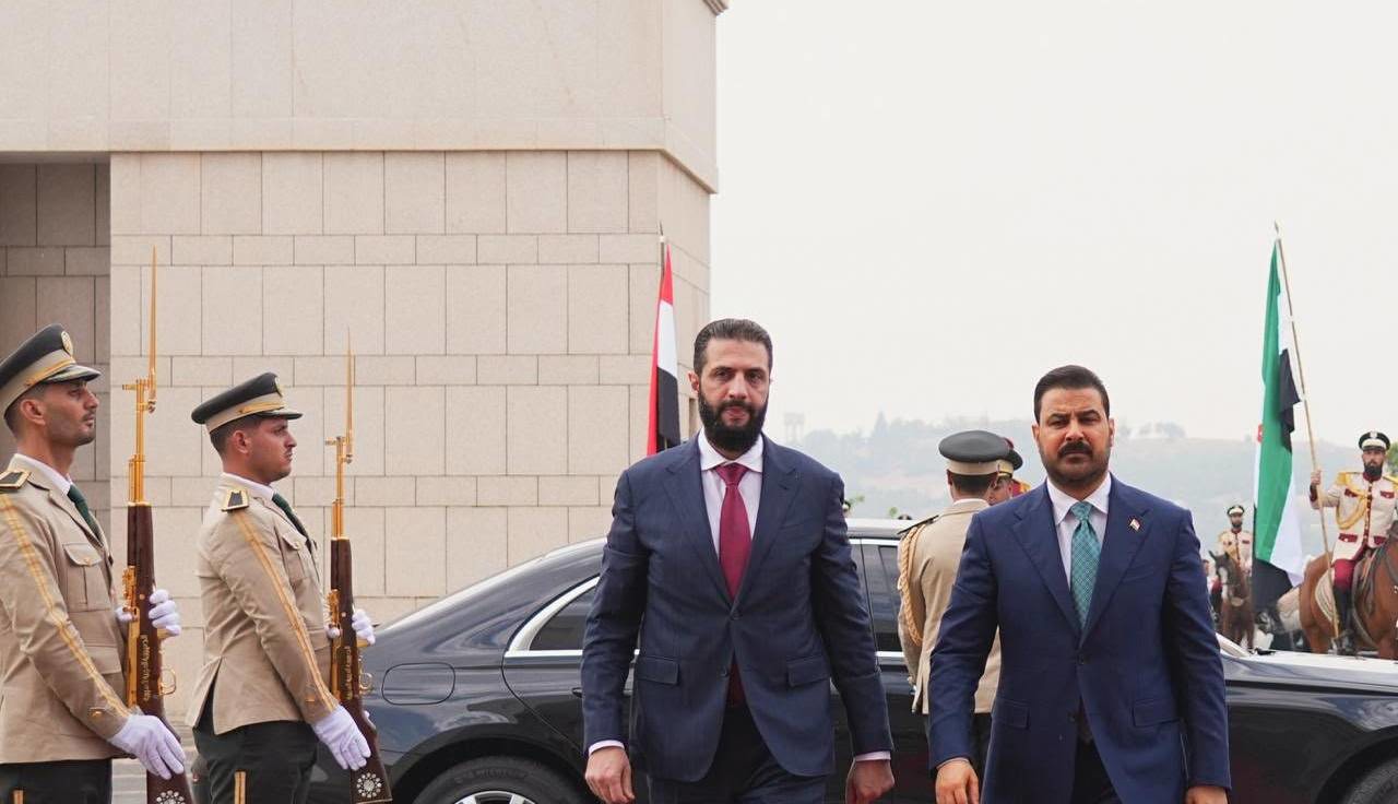 دیدار الزیدی با الشرع در دمشق